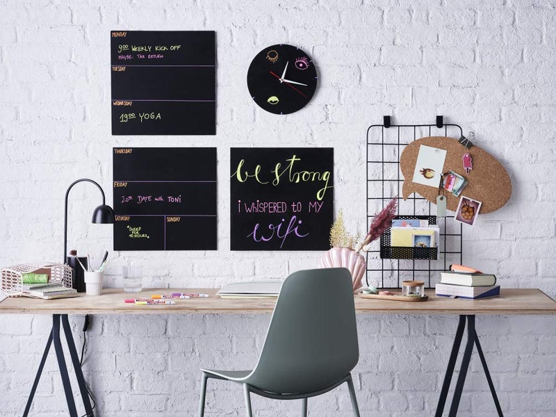 edding 4085 chalk marker - red - 1 chalk pen - round nib 1-2 mm - fine-nib wet wipe pen for chalkboards, windows, glass, mirrors - liquid chalk marker pens for opaque coverage - Image 4